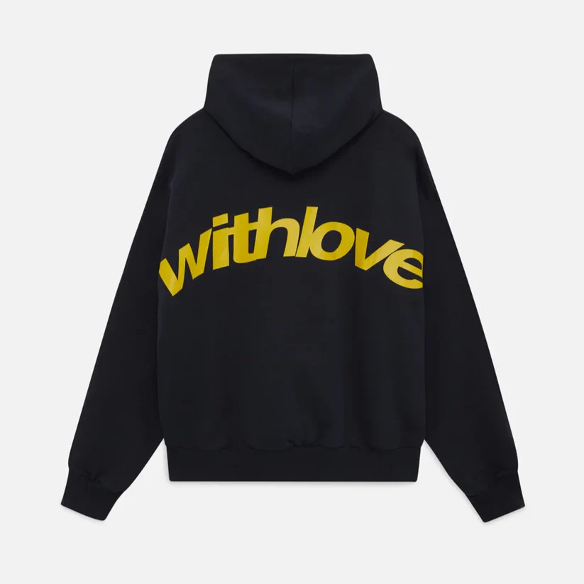 Negro con letras amarillas (solo quedan 6 en stock) / 2XL